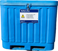 SECURE battery bin